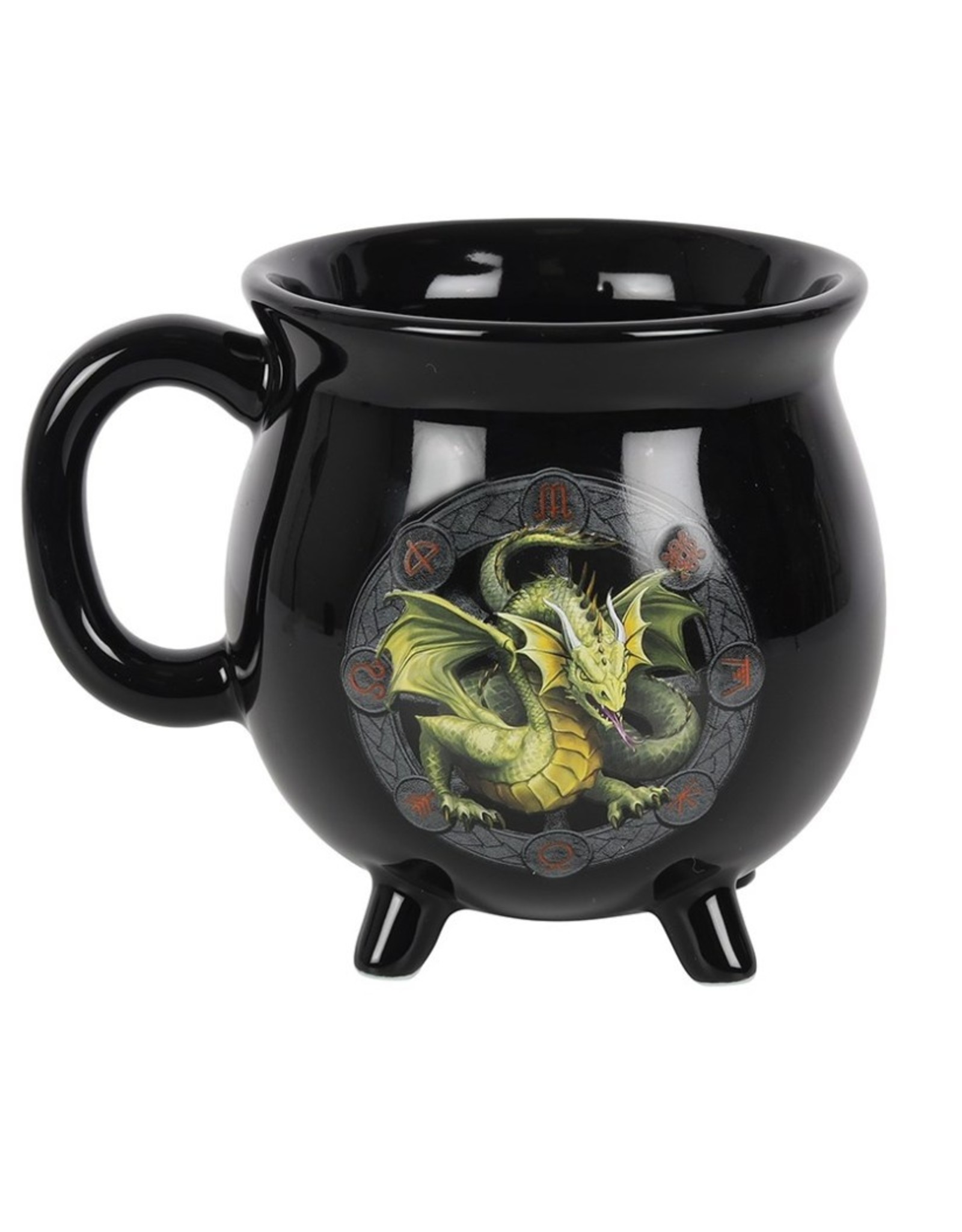 Anne Stokes Giftware & Lifestyle -  Color Changing Cauldron Mug Mabon Anne Stokes