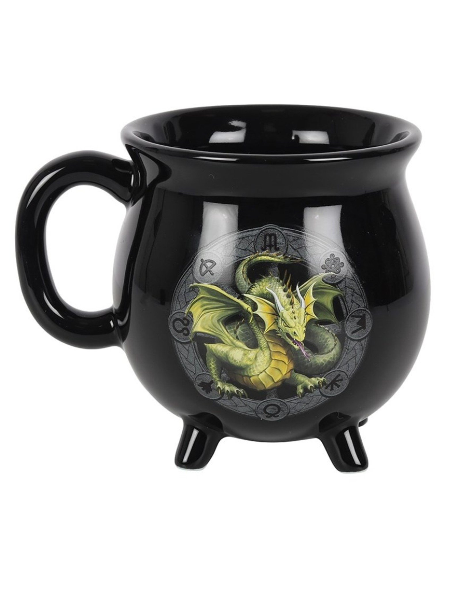 Anne Stokes Giftware & Lifestyle -  Color Changing Cauldron Mug Mabon Anne Stokes
