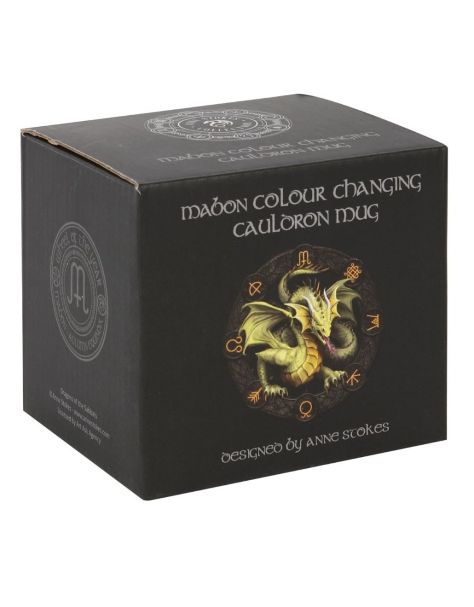 Anne Stokes Giftware & Lifestyle -  Color Changing Cauldron Mug Mabon Anne Stokes