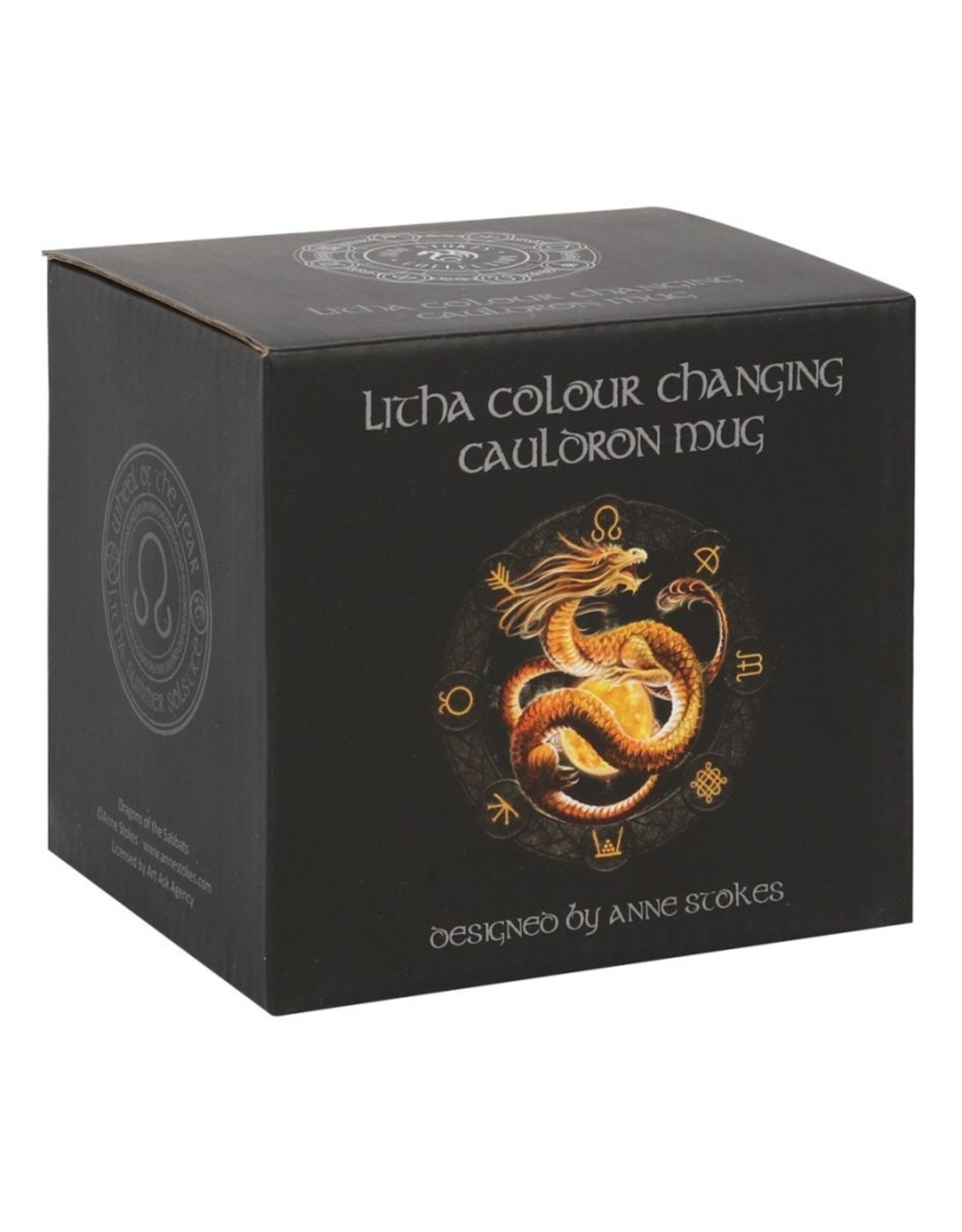 Anne Stokes Giftware & Lifestyle - Color Changing Cauldron Mug Litha Anne Stokes