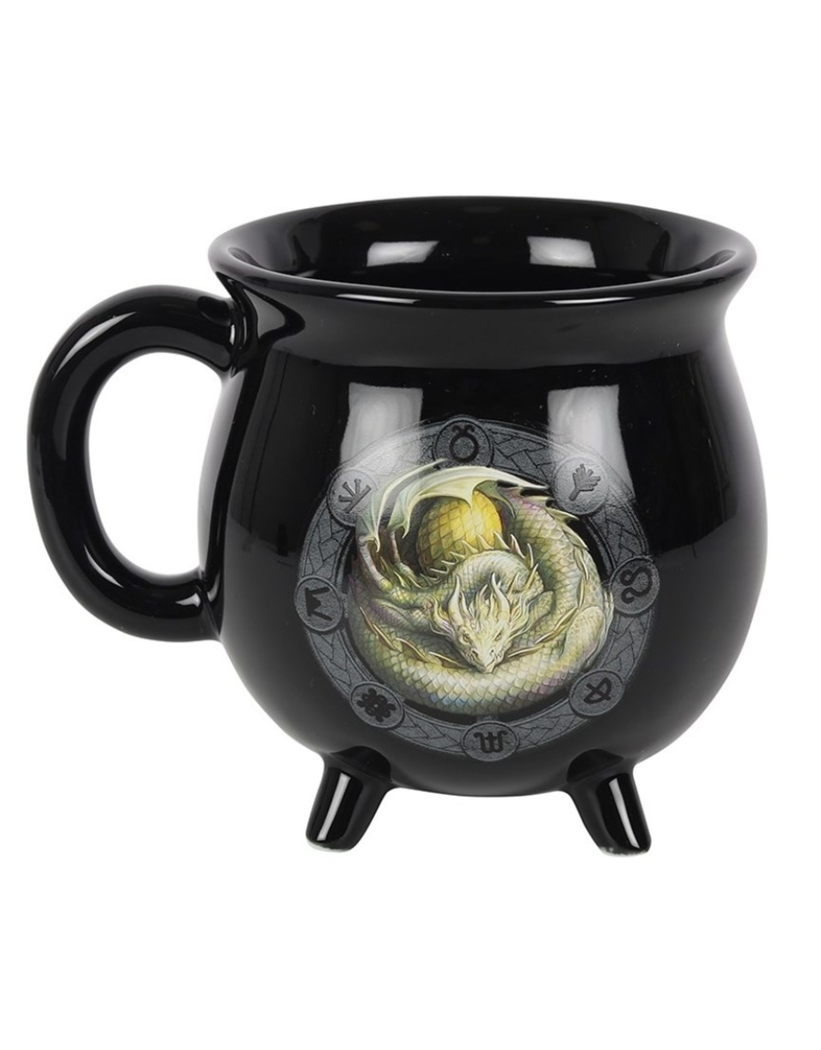 Anne Stokes Giftware & Lifestyle - Kleur Veranderende Ketel Mok  Ostara Anne Stokes