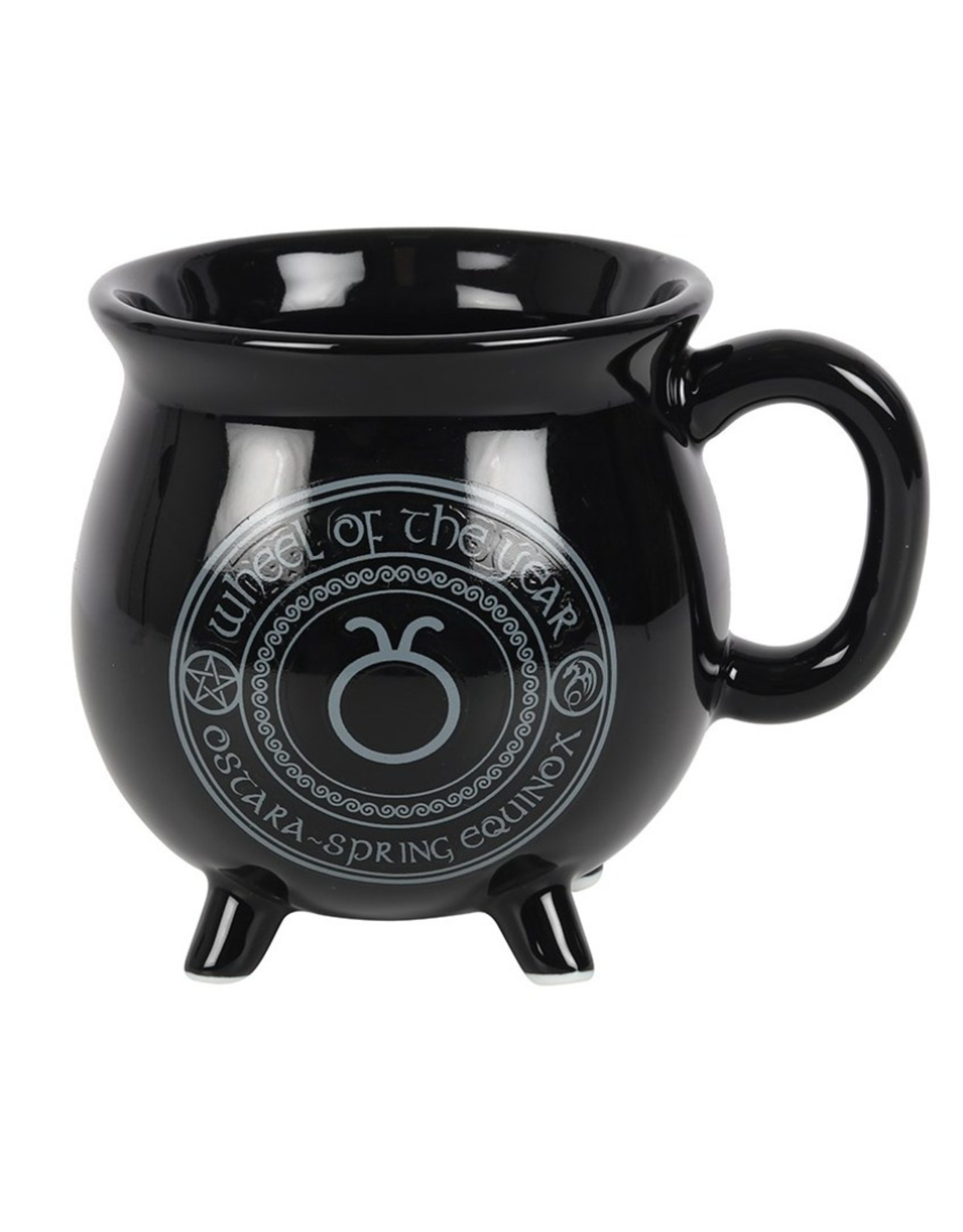 Anne Stokes Giftware & Lifestyle -  Color Changing Cauldron Mug Ostara Anne Stokes