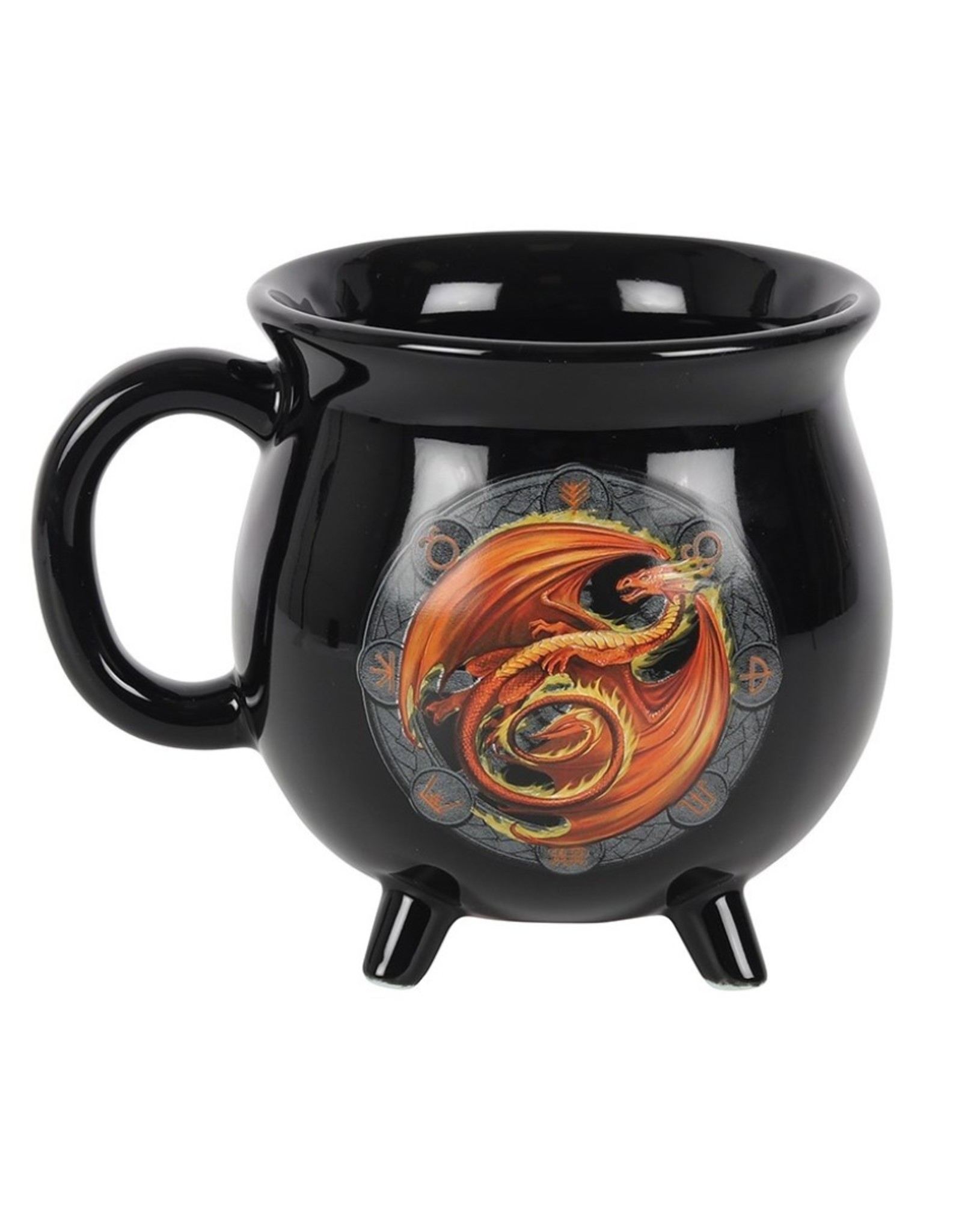 Anne Stokes Giftware & Lifestyle - Kleur Veranderende Ketel Mok  Beltane Anne Stokes