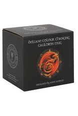 Anne Stokes Giftware & Lifestyle - Color Changing Cauldron Mug Beltane Anne Stokes