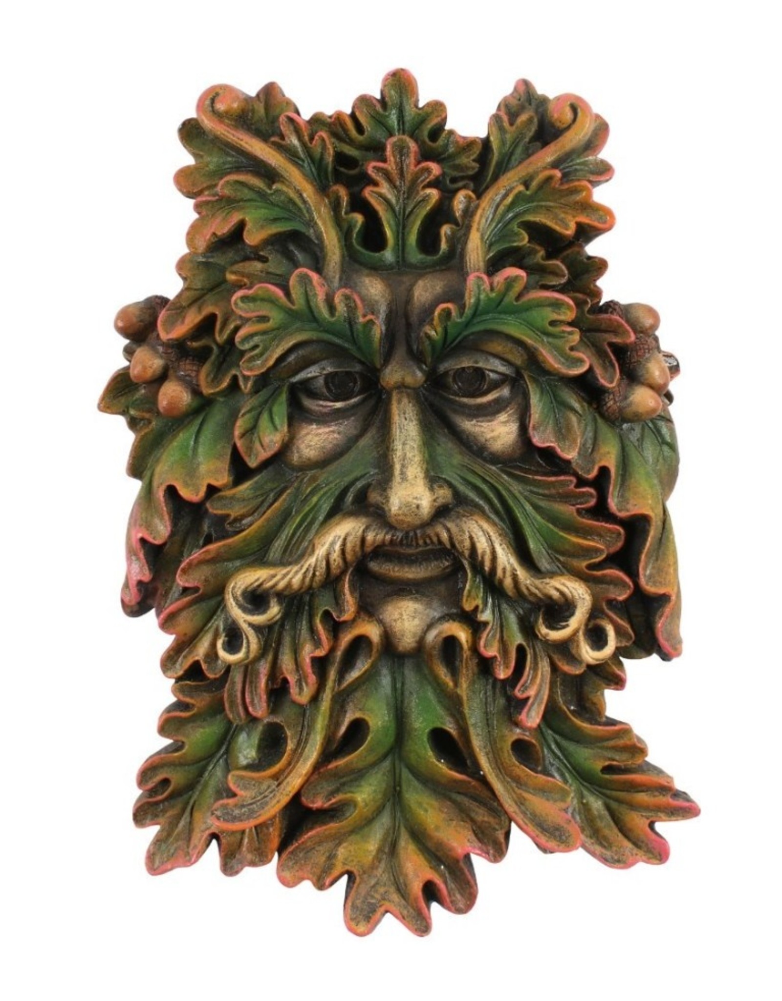 Something Different Miscellaneous - Green Man Face Plaque 22cm