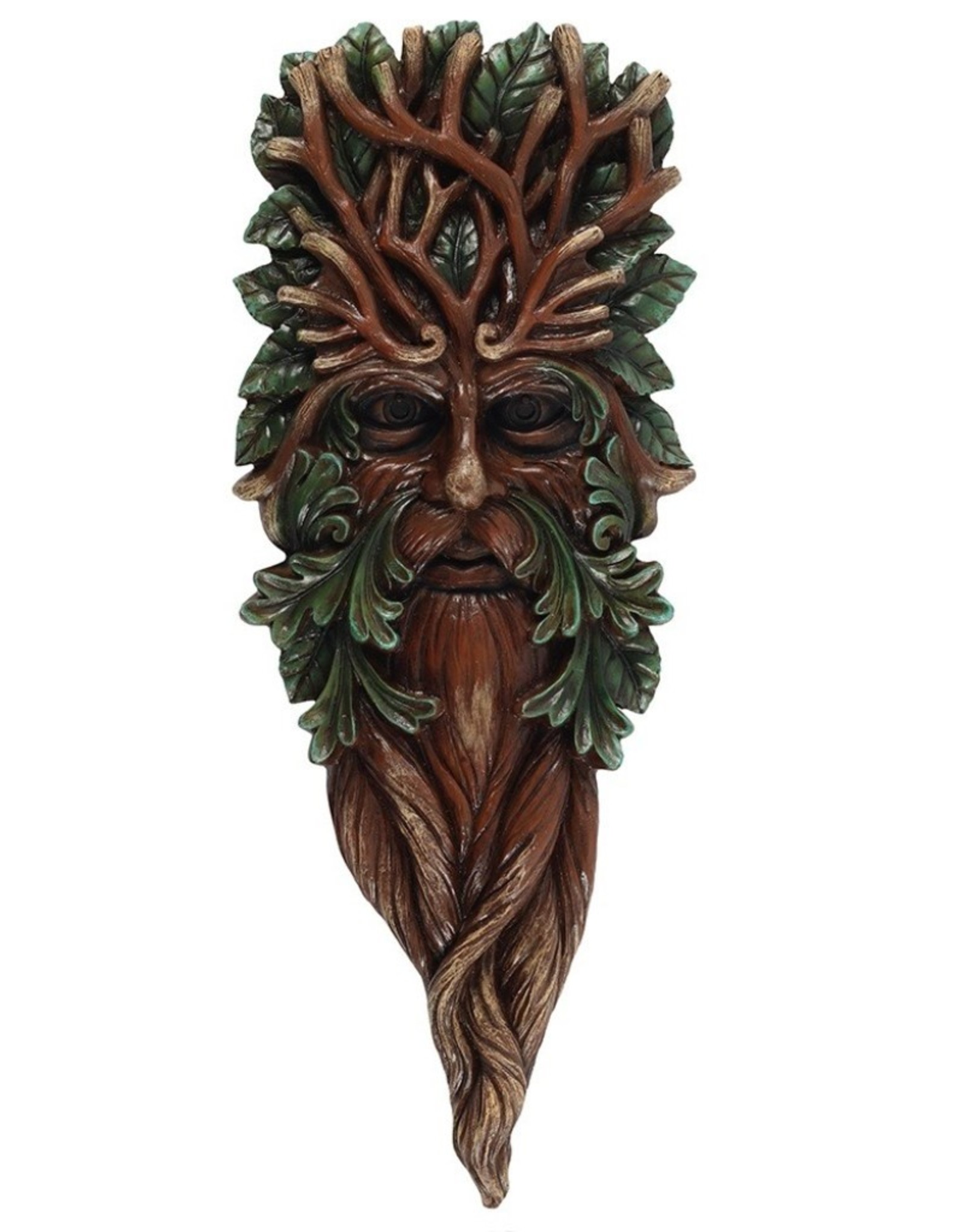 Something Different Miscellaneous - Green Man Wall Plaque 42cm x 15cm