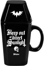 Killstar Giftware & Lifestyle - Coffin Mug with Lid Nocturnal - Killstar