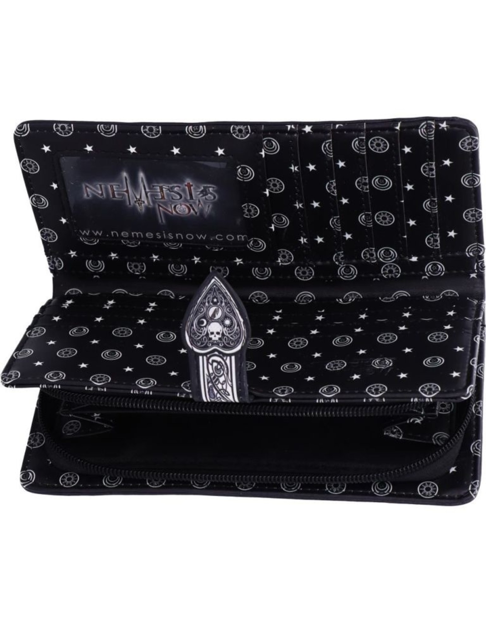 NemesisNow Gothic wallets and purses - Spirit Board Embossed Purse Nemesis Now 18.5cm