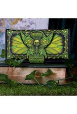 NemesisNow Gothic wallets and purses - Absinthe La Fee Verte Green Fairy Embossed Purse Nemesis Now