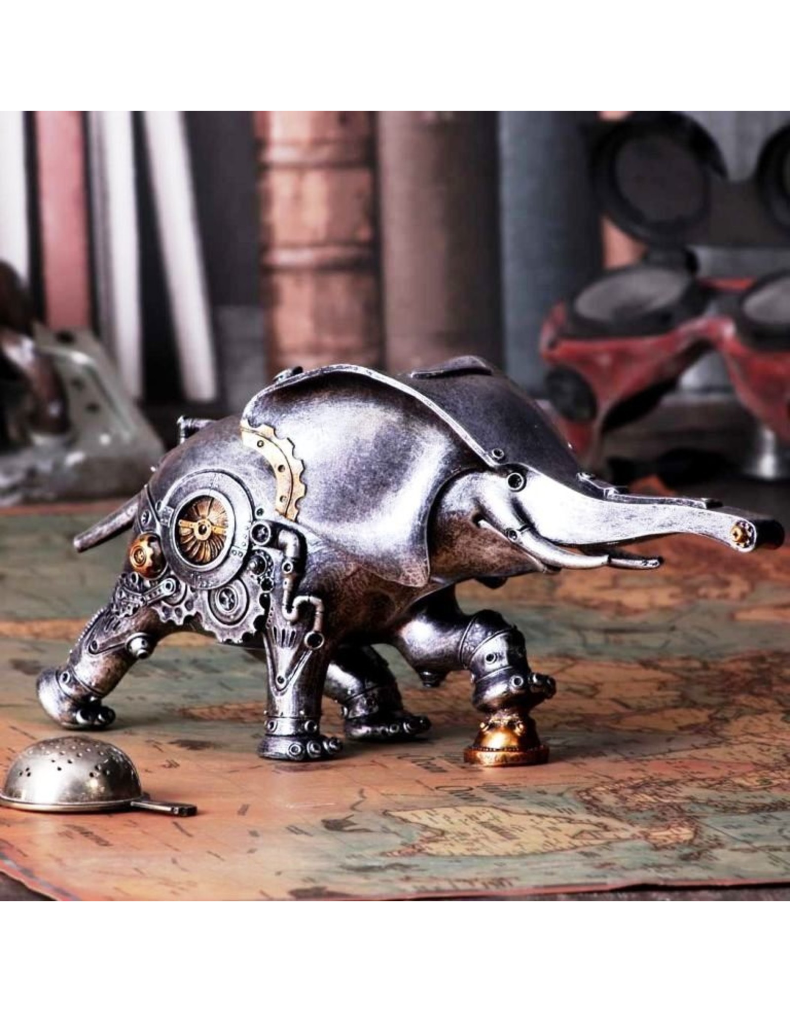 Alator Giftware & Lifestyle - Mechanisch Zoogdier Steampunk Beeldje 31cm