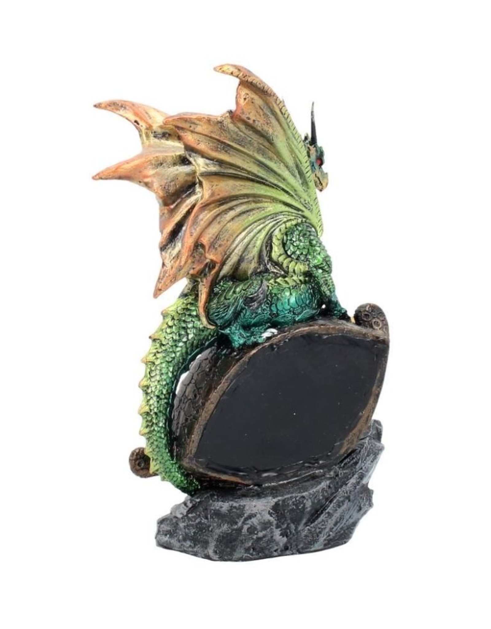 Alator Giftware & Lifestyle - Eye of the Dragon Light Up Red Figurine Ornament Green