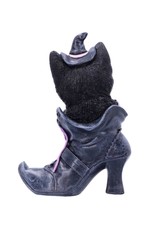 Alator Giftware & Lifestyle - Black Cat with witch hat sitting in Boot Figurine 18.5cm