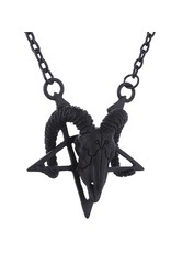 Restyle Jewellery -   Ram Skull necklace Restyle (black)