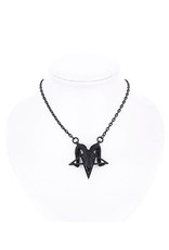Restyle Jewellery -   Ram Skull necklace Restyle (black)
