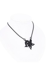 Restyle Jewellery -   Ram Skull necklace Restyle (black)