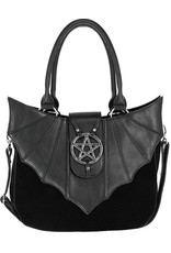 Restyle Gothic bags Steampunk bags - Gothic handbag with Pentagram and Bat wings