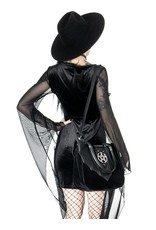 Restyle Gothic bags Steampunk bags - Gothic handbag with Pentagram and Bat wings