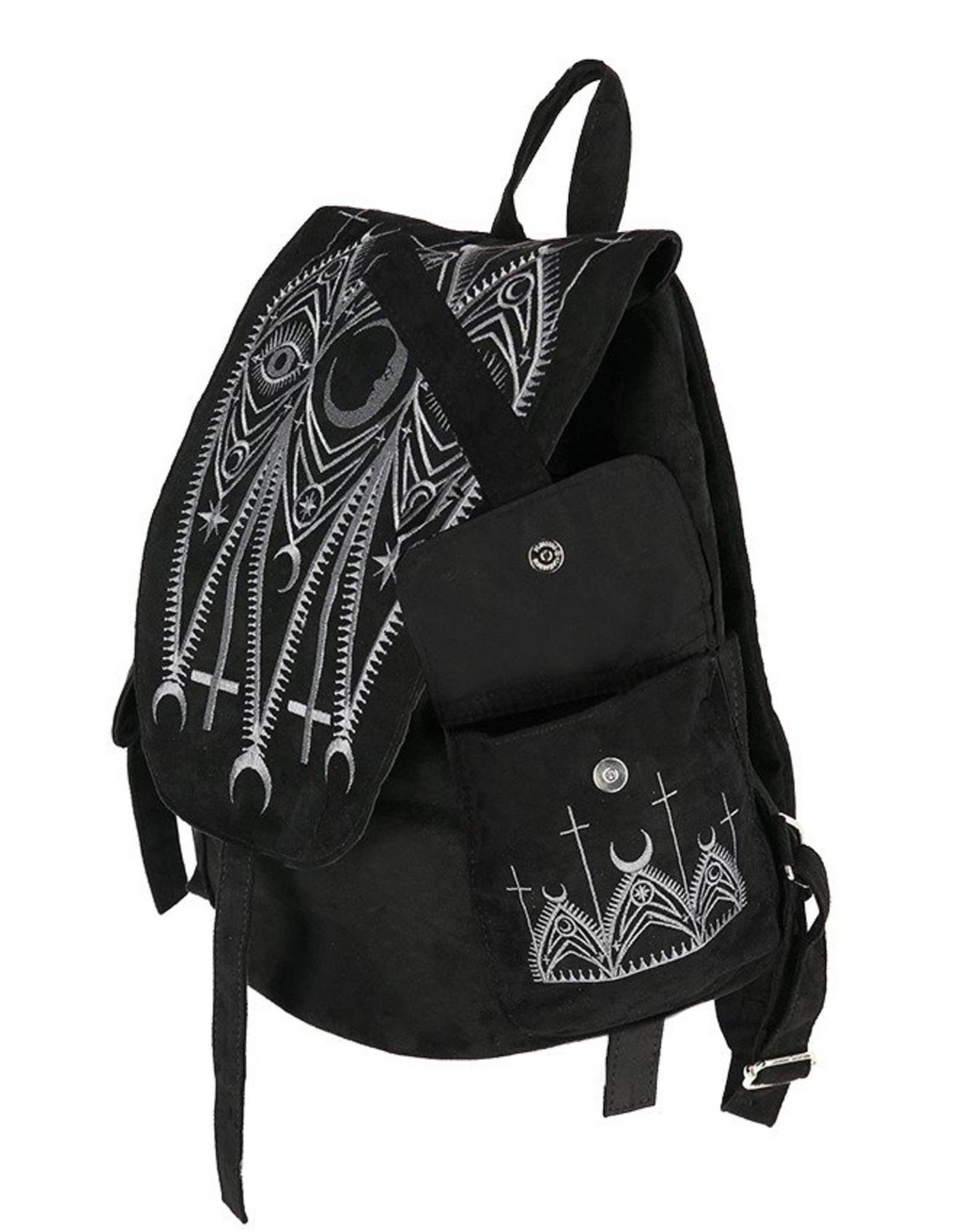 Restyle Gothic bags Steampunk bags - Gothic Backpack Cathedral with Embroidery