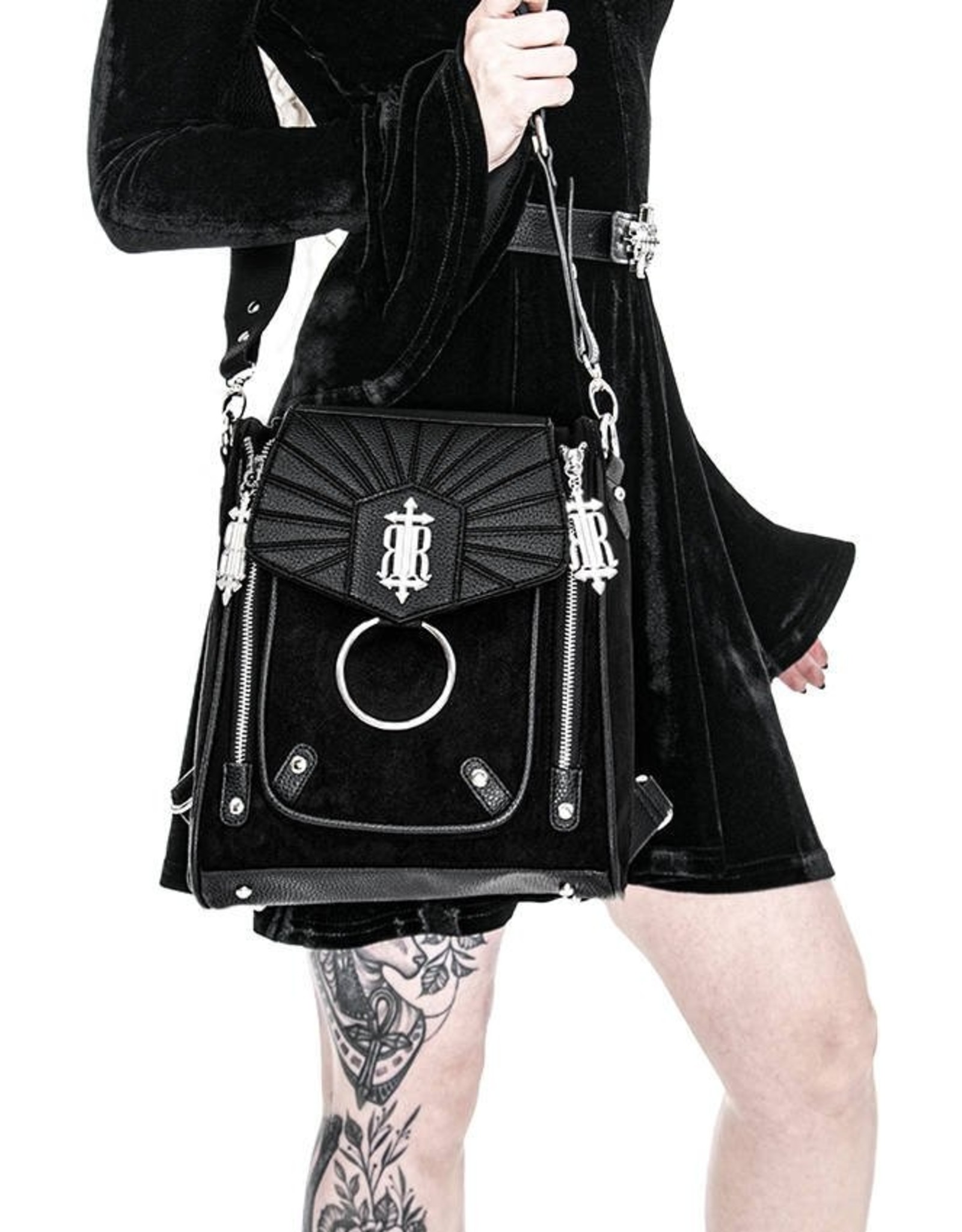 Gothic Backpack-shoulderbag CIRCE  Boutique Trukado - Boutique Trukado