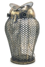 C&E Miscellaneous - Robust metal lantern Owl Industrial style 34cm