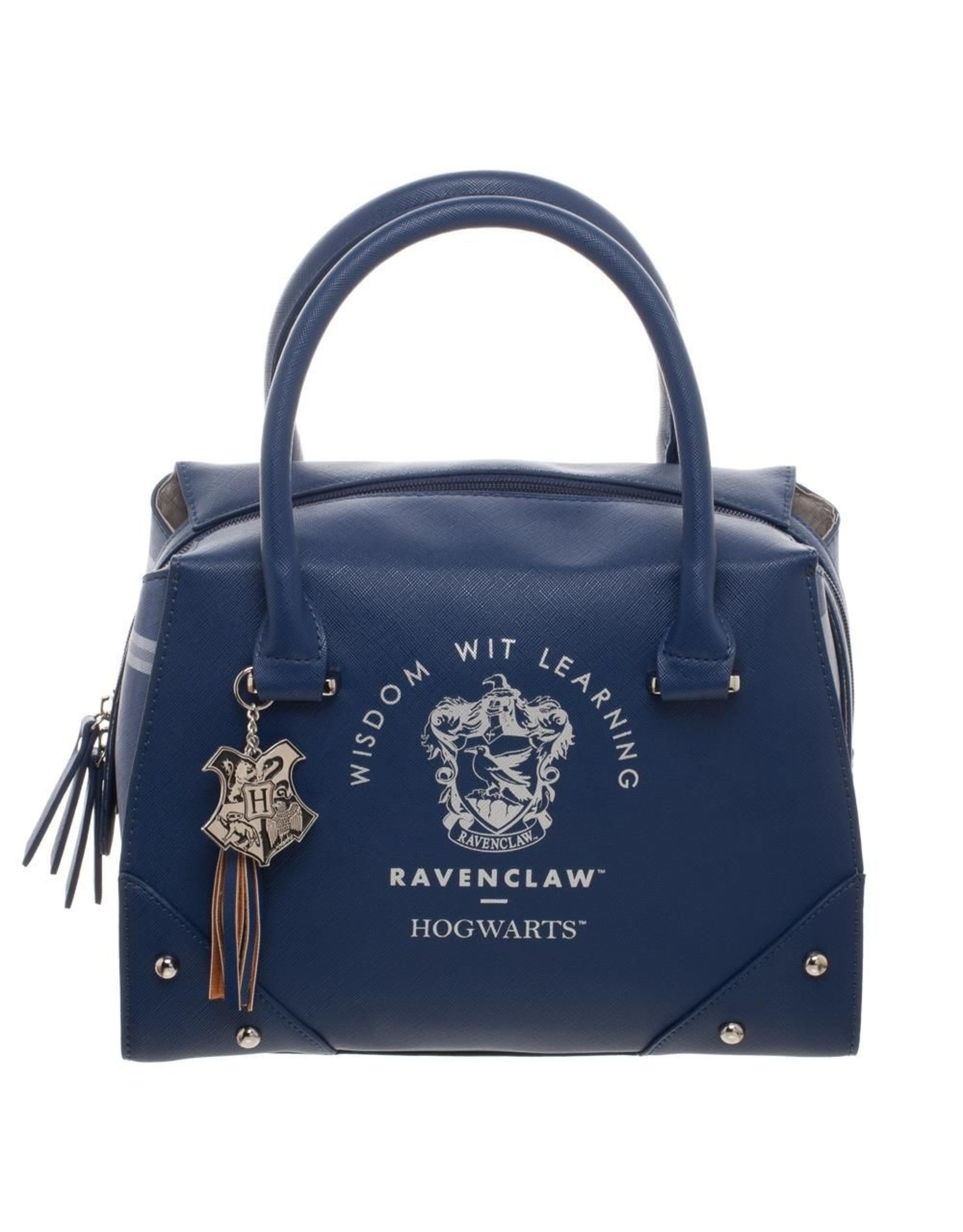 Harry Potter Merchandise - Harry Potter Ravenclaw Luxe Handtas met Geruite zijkanten