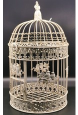 Trukado Miscellaneous - Brocante Metal Birdcage - Set of 2  (round)