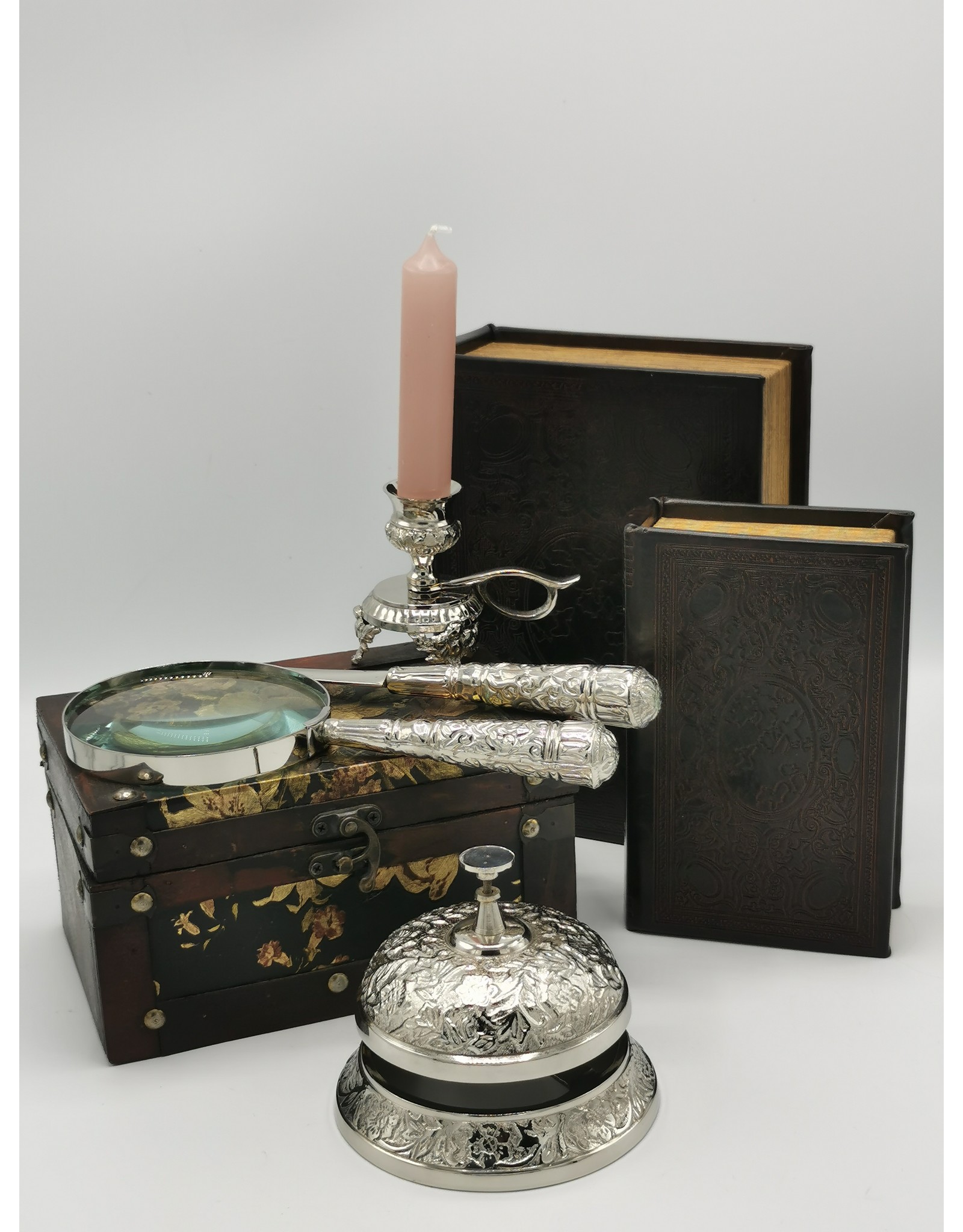 Trukado Miscellaneous - Hotel Bell with Engraved Flower Ornament Renaissance