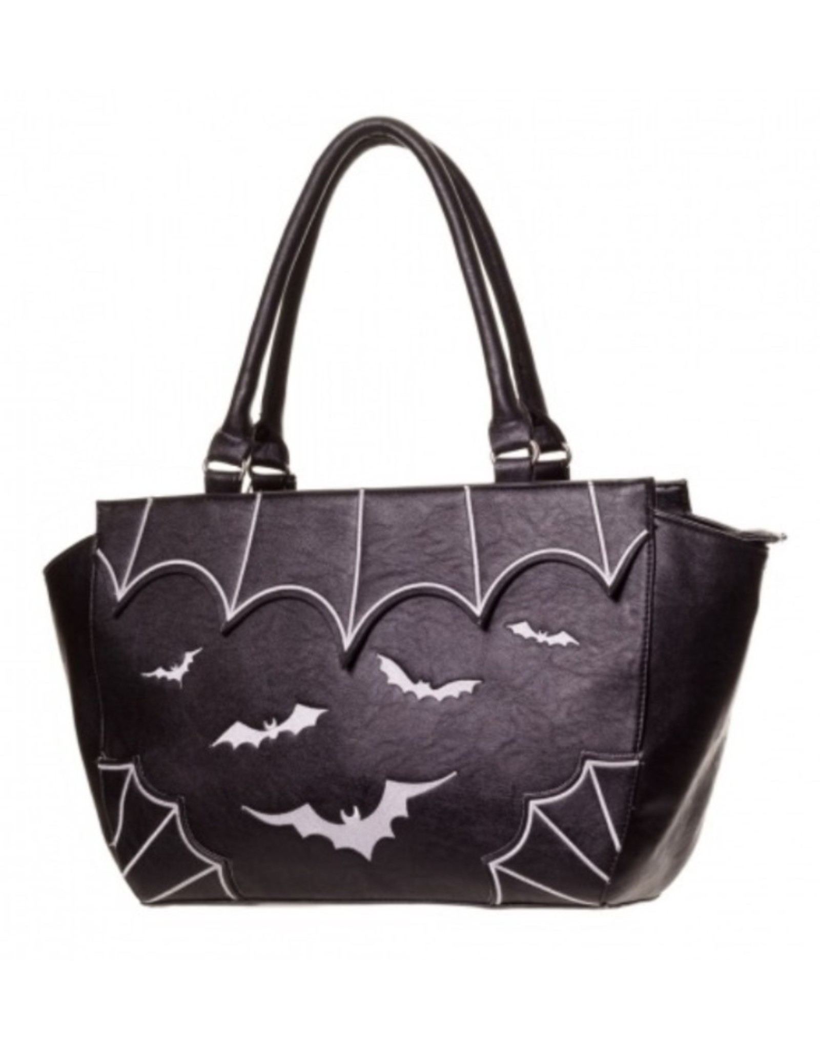 Banned Gothic Bags Steampunk Bags - Gothic Handbag with Bats (Banned)