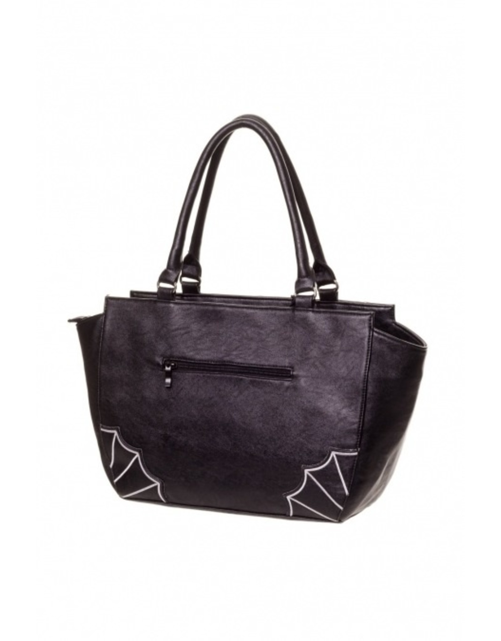 Banned Gothic Bags Steampunk Bags - Gothic Handbag with Bats (Banned)