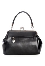 Banned Retro bags  Vintage bags - 1950's Retro - Hollywood Glam Clasp Handbag (black)