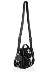 Restyle Gothic Bags Steampunk Bags - Gothic handbag with Crescent Moons and Sun Triple Goddess