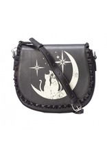 Banned Fantasy bags and wallets - Shoulder Bag with Cats Moon Sisters