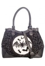 Banned Gothic Bags Steampunk Bags - Gothic Bats Handbag Dragon Nymph