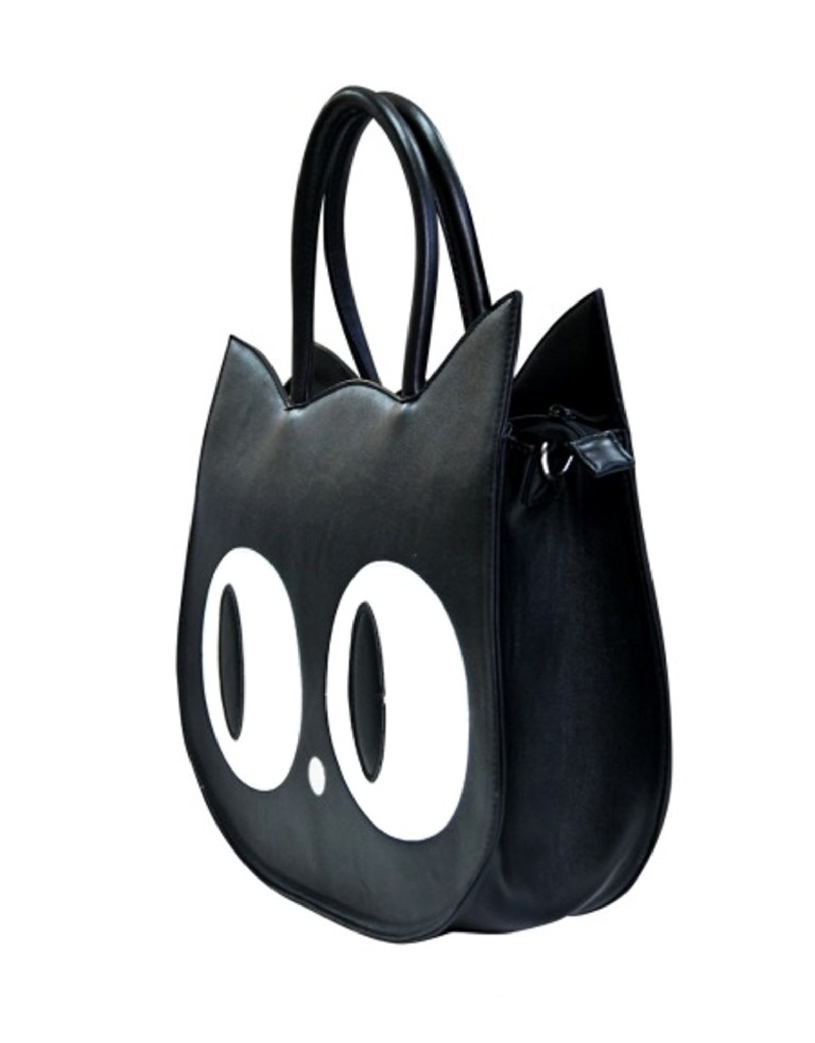 Banned Fantasy bags and wallets - Cat's Head Handbag Heart of Gold