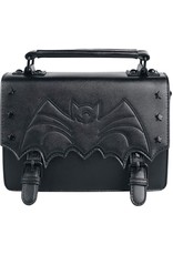 Banned Gothic tassen Steampunk tassen - Handtas met reliëf Vleermuis Nocturne