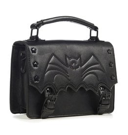 Banned Handbag with embossed Bat Nocturne