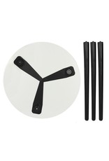 Lisa Parker Miscellaneous -  Glass Table with Black Cat Witches Apprentice by Lisa Parker