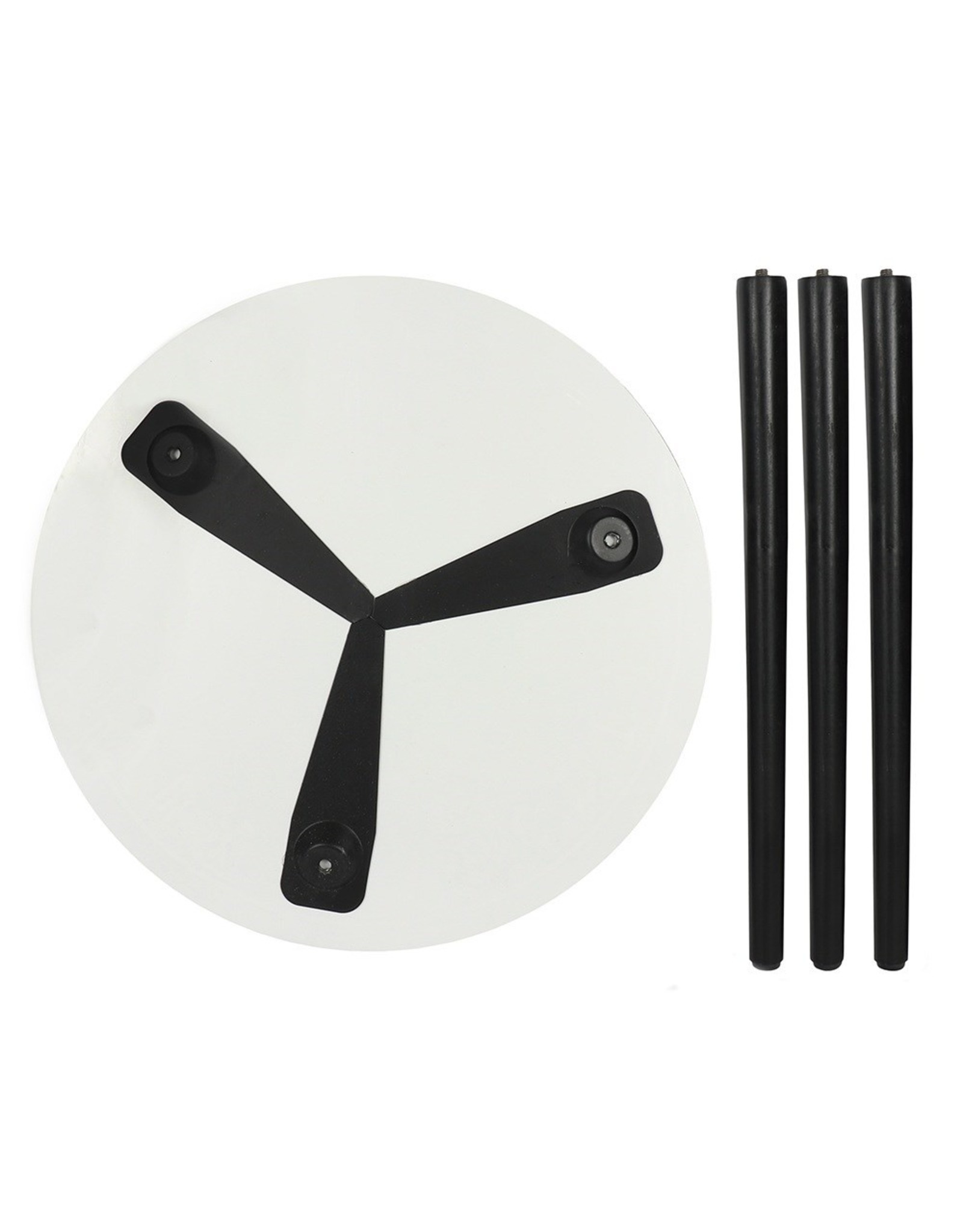 Lisa Parker Miscellaneous -  Glass Table with Black Cat Witches Apprentice by Lisa Parker