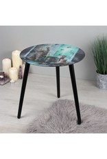 Lisa Parker Miscellaneous -   Glazen Tafel met Katten en Ketel Hubble Bubble - Lisa Parker