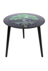 Lisa Parker Miscellaneous -  Tree of Life Glass Table by Lisa Parker