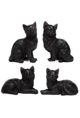 Trukado Giftware & Lifestyle - Black Cat Miniature Figurines set of 12