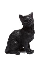 Trukado Giftware & Lifstyle - Zwarte Kat Miniatuur Beeldjes set van 12