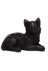 Trukado Giftware & Lifstyle - Zwarte Kat Miniatuur Beeldjes set van 12