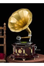 Trukado Miscellaneous - Gramophone - Old-fashioned record player with horn  OCTAGONAL