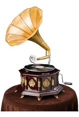 Trukado Miscellaneous - Gramophone - Old-fashioned record player with horn  OCTAGONAL