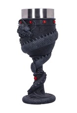 Alator Giftware & Lifestyle - Dragon Coil Goblet with Black Chinese Dragon