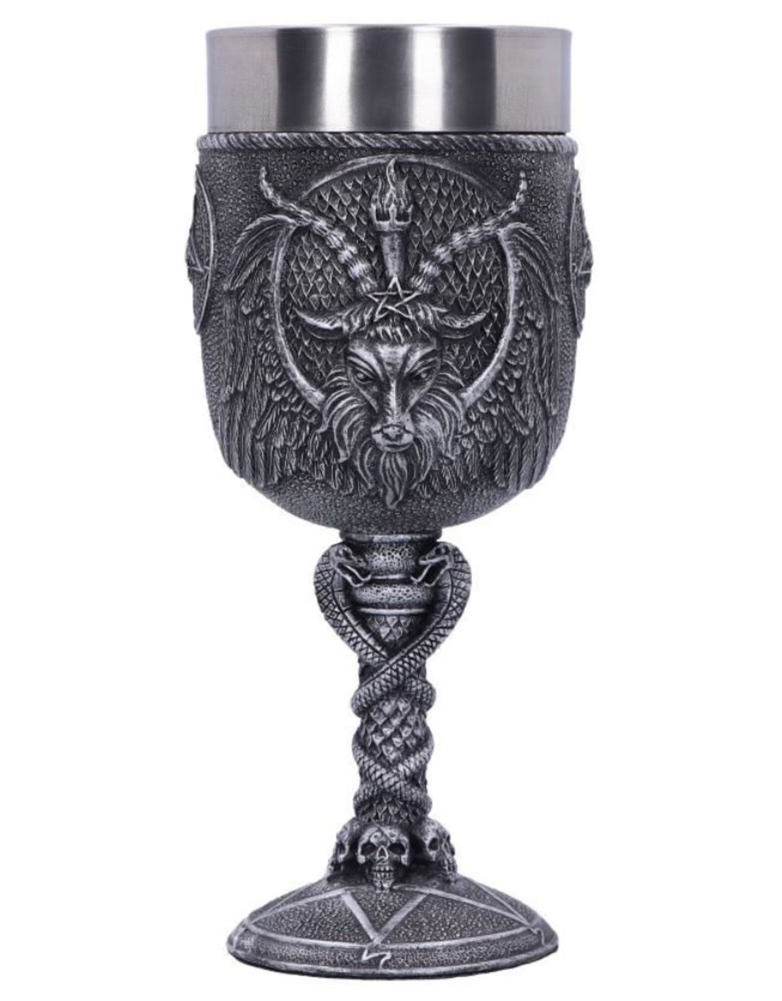 Anne Stokes Giftware & Lifestyle - Goblet of Baphomet 17.5cm