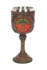 Alator Giftware & Lifestyle - Celtic Tree Of Life Goblet - Celtic Tree Of Life Goblet - Wine glass 17.5cm