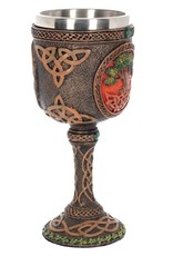 Alator Giftware & Lifestyle - Celtic Tree Of Life Goblet - Celtic Tree Of Life Goblet - Wine glass 17.5cm