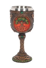 Alator Giftware & Lifestyle - Celtic Tree Of Life Goblet - Celtic Tree Of Life Goblet - Wine glass 17.5cm